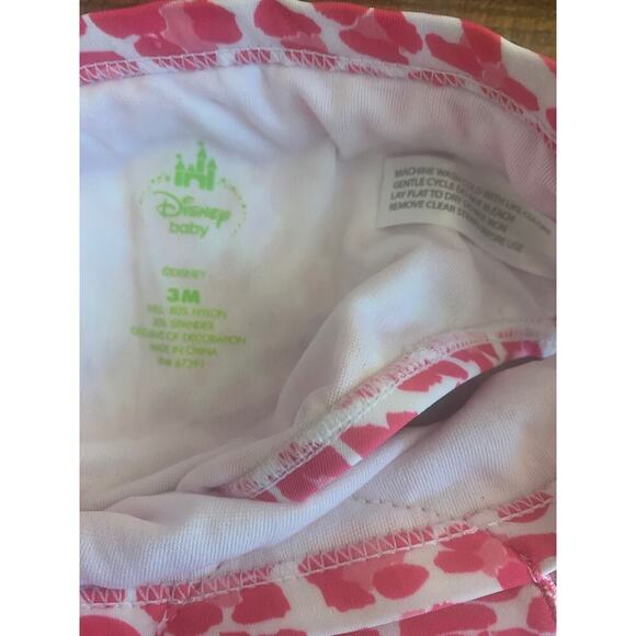 DISNEY BABY Girl’s Minnie Mouse One-Piece Swimsuit / Size: 3 Months - Picture 3 of 4
